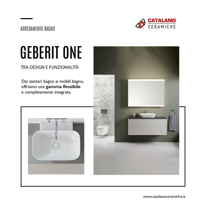 Geberit Serie ONE 🛀🏻

Per la progettazione del bagno, Geberit propone