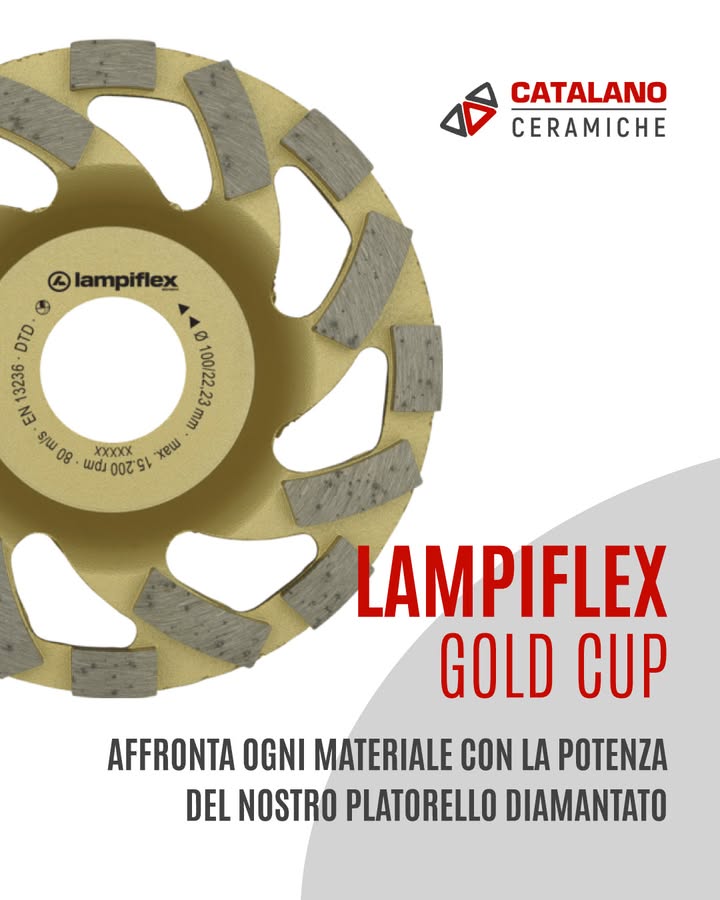 ✨ Potenza professionale, finiture impeccabili!

Scopri il nuovo Lampiflex Gold Cup: