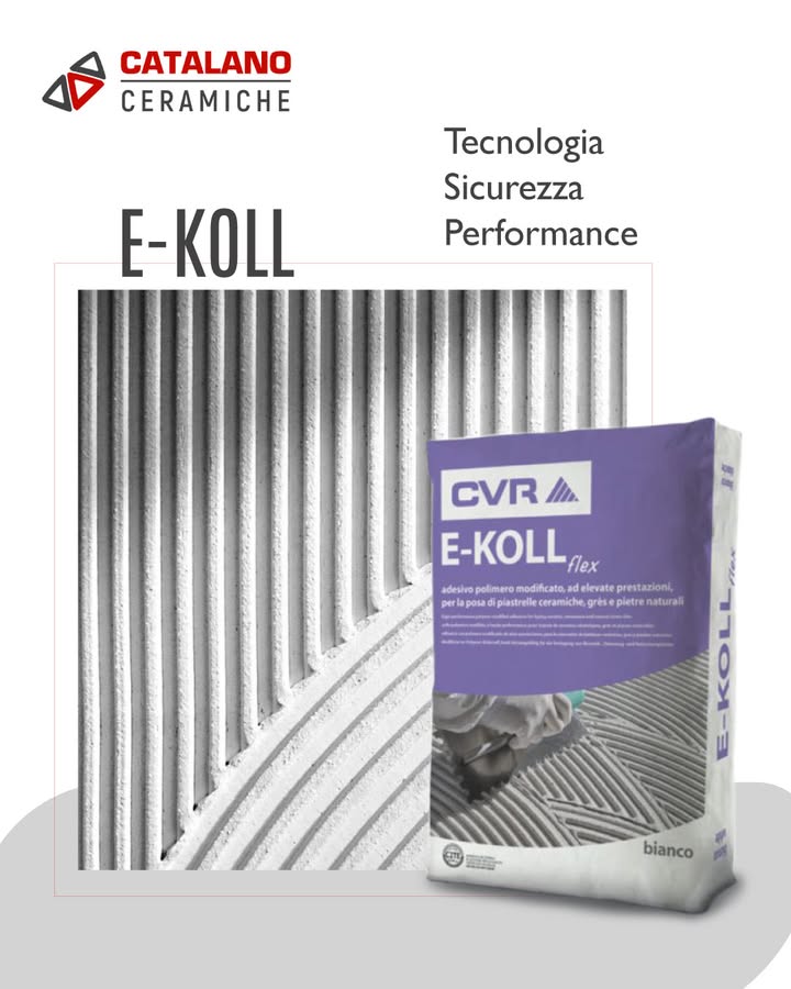 E-KOLL CVR. L’incollaggio che non teme sfide.
Quando il lavoro richiede