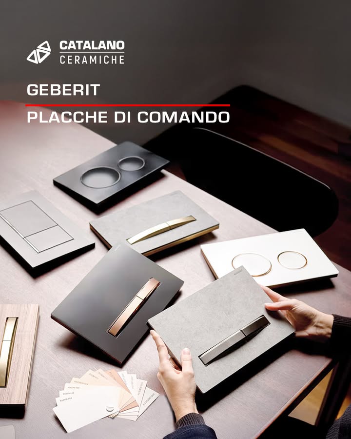 Le placche di comando Geberit: Quando il design è nei